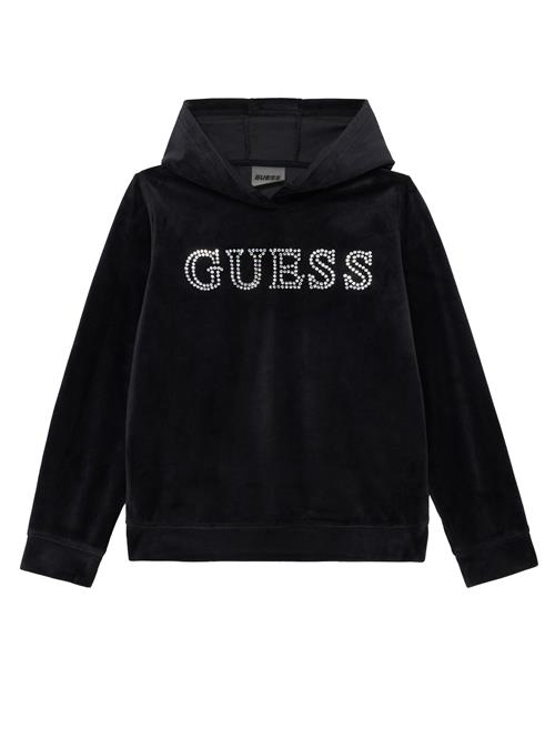 GUESS Sweatshirt  sort / sølv