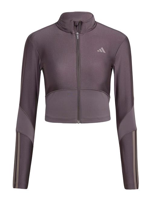 ADIDAS PERFORMANCE Sportssweatjakke 'Hyperglam'  grå