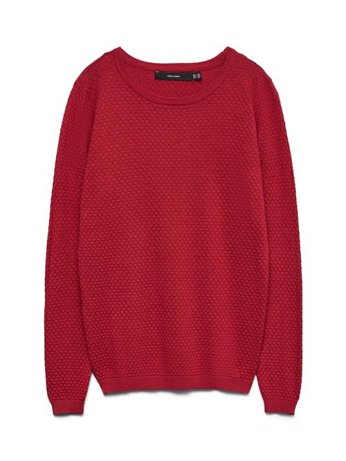 VERO MODA Pullover 'VMCare'  rød