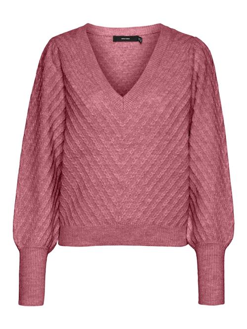 VERO MODA Pullover 'VMStinna'  hindbær