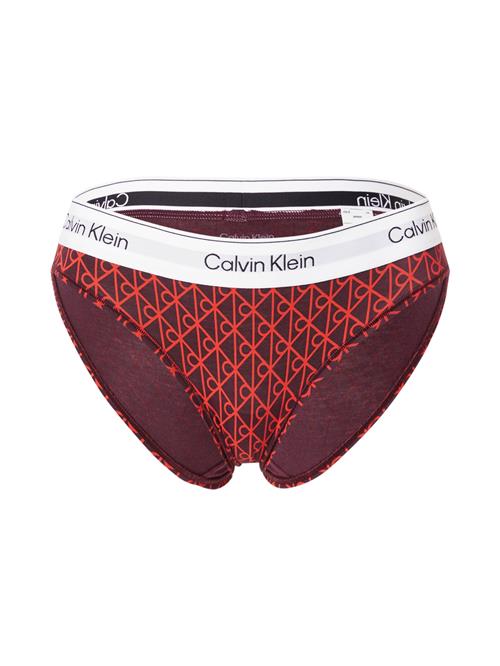 Calvin Klein Underwear Slip  mørkelilla / rød / sort / hvid
