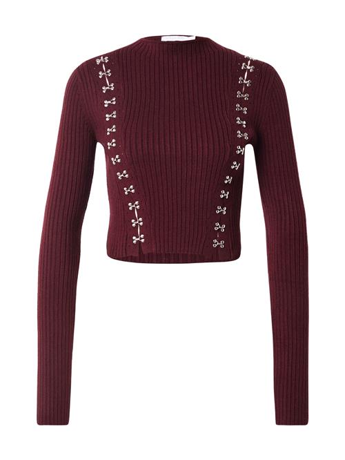 PATRIZIA PEPE Pullover  vinrød