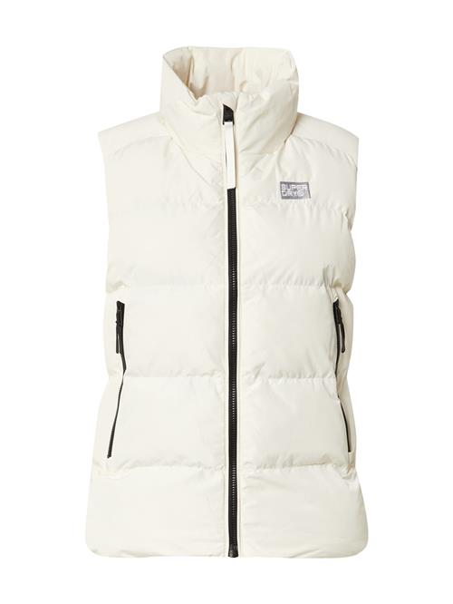 Superdry Vest  grå / sort / naturhvid