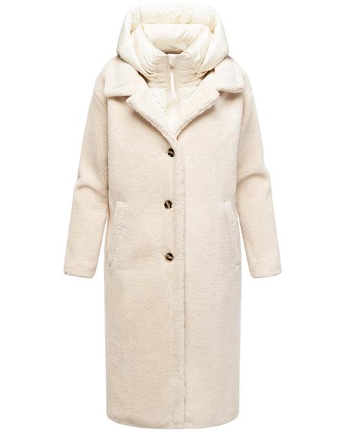 NAVAHOO Vinterfrakke  offwhite