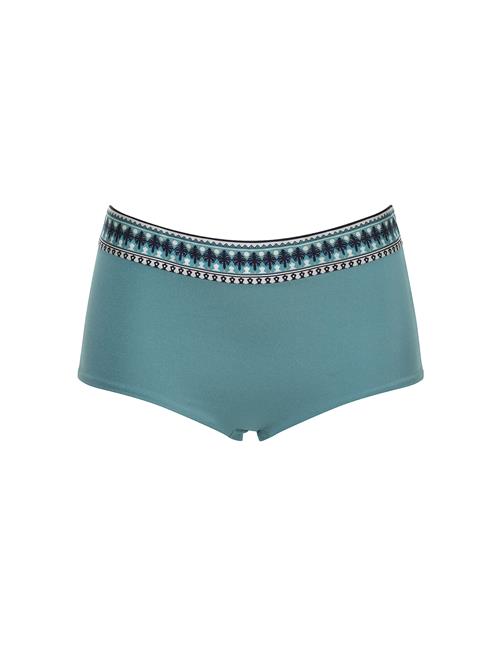 OLYMPIA Bikinitrusse  turkis / sort / hvid