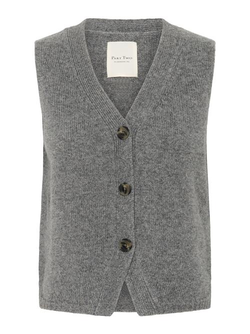 Part Two Vest 'Sylva'  grå