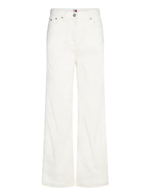 Se Tjw Claire Fine Cord Pant Tommy Jeans White ved Booztlet