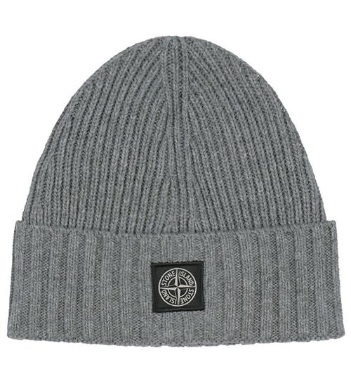 Stone Island Hue - Uld/Viskose - Strik - Dark Grey Melange