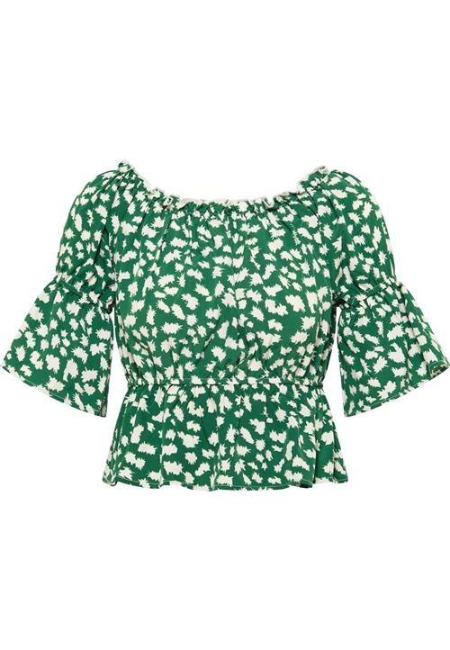 myMo ROCKS Bluse  grøn / hvid
