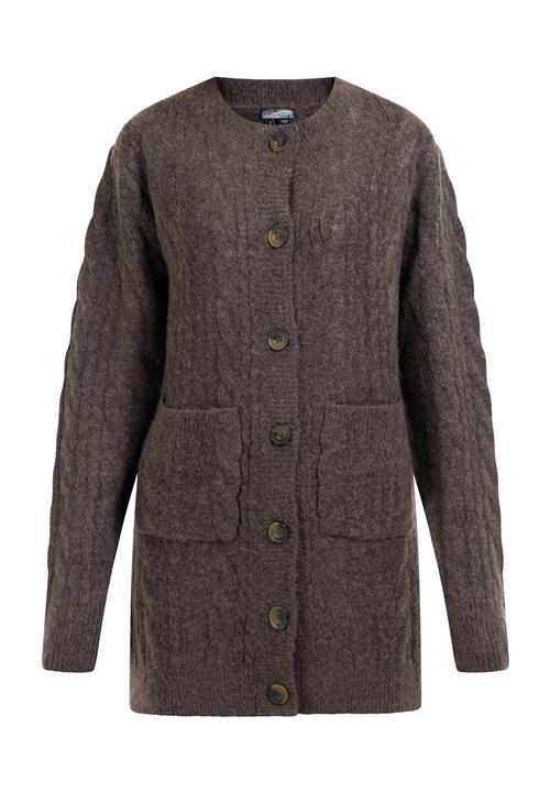 DreiMaster Vintage Cardigan 'Zitha'  mørkebrun