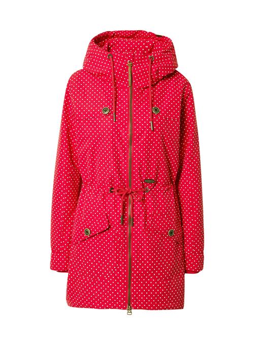 Alife and Kickin Overgangsparka 'CharlotteAK B'  knaldrød / hvid