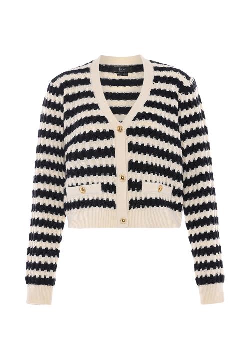 faina Cardigan  beige / guld / sort