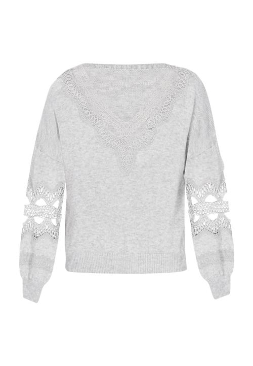 faina Pullover  lysegrå