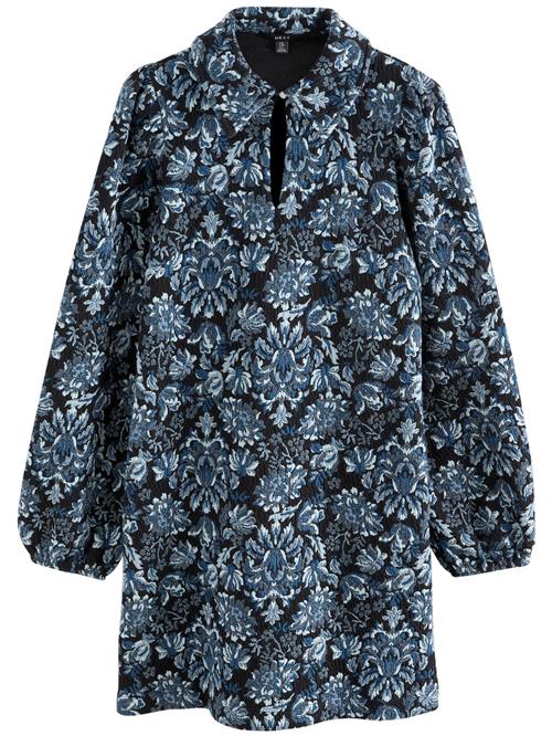 Next Blusekjole  navy / lyseblå / sort