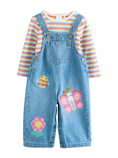 Next Sæt  elfenben / blue denim / neonblå / lys pink