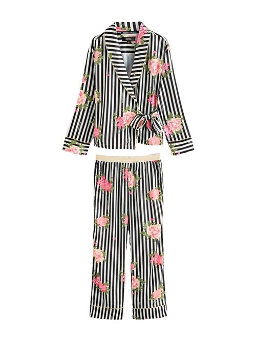 Rockett St George Pyjamas  grøn / lys pink / sort / hvid
