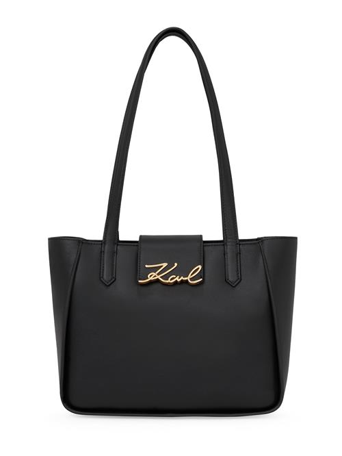 Karl Lagerfeld Skuldertaske  guld / sort