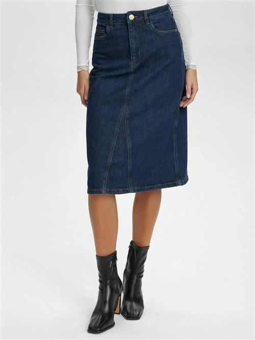 NÜMPH Nederdel 'NULONDON '  blue denim
