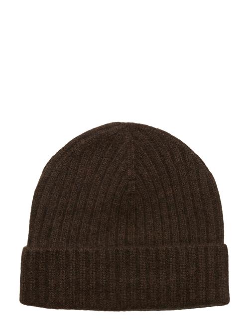 Pure Cashmere Beanie Amanda Christensen Brown