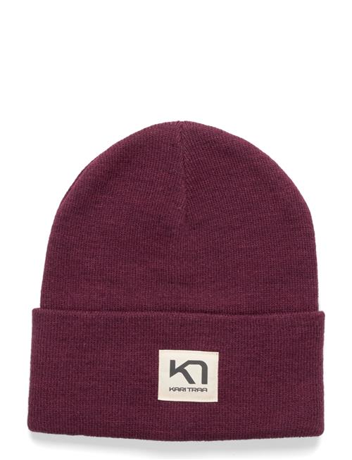 Røthe Beanie Kari Traa Burgundy