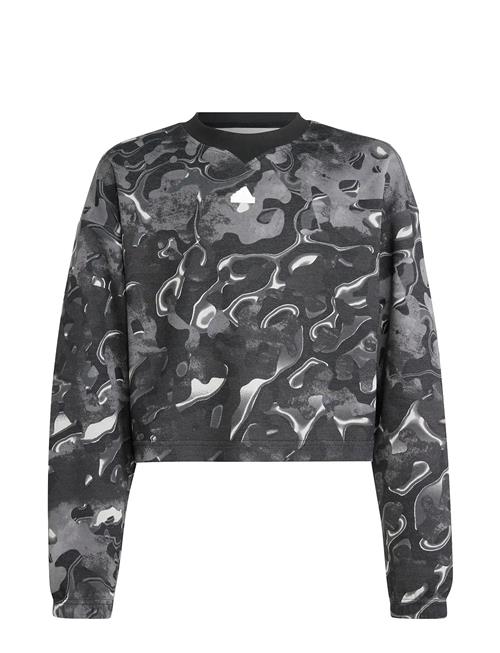 Jg Fi Aop Swt Adidas Sportswear Black