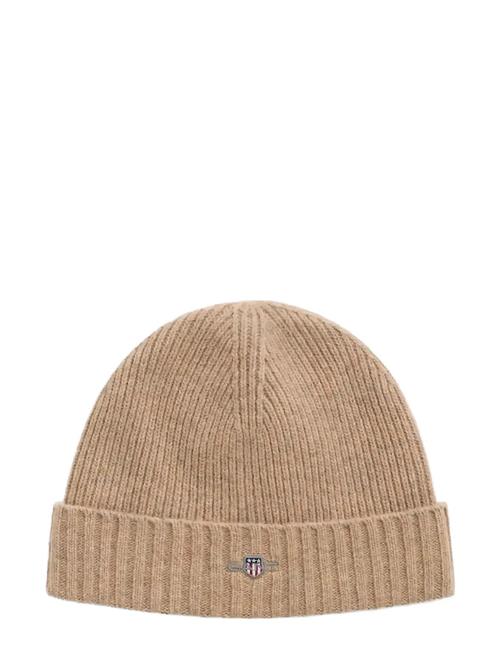 Unisex. Shield Wool Beanie GANT Beige