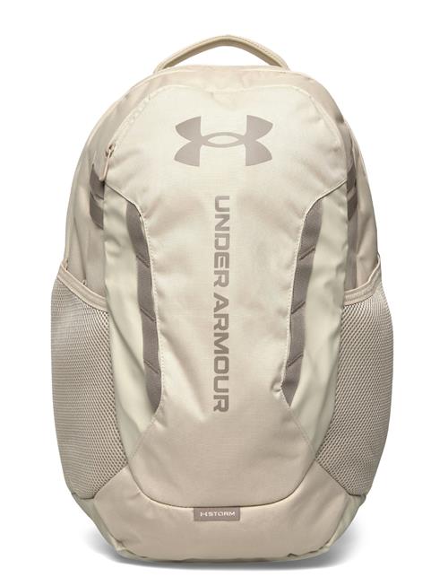 Se Ua Hustle 6.0 Backpack Under Armour Beige ved Booztlet