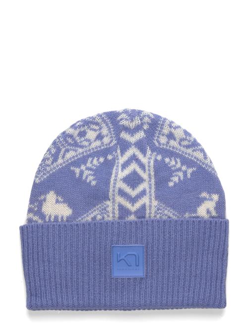 Saga Knit Beanie Kari Traa Purple