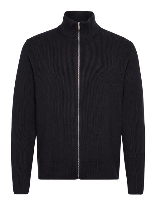 Knitted Zip Cardigan Lindbergh Black