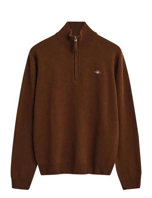 Superfine Lambswool Half Zip GANT Beige