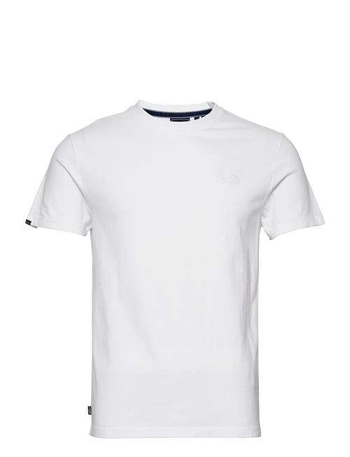 Essential Logo Emb Tee Superdry White
