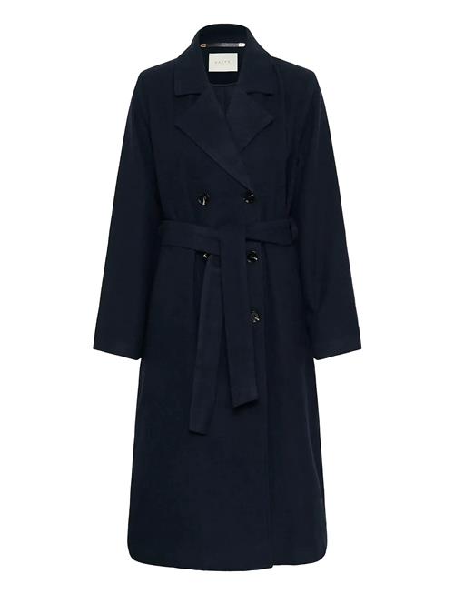 Kafanny Long Coat Kaffe Navy