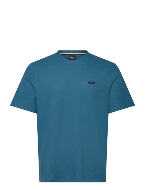 Waffle T-Shirt BOSS Blue
