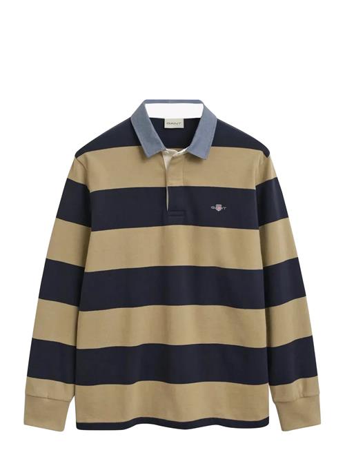 Reg Chambray Stripe Heavy Rugger GANT Beige