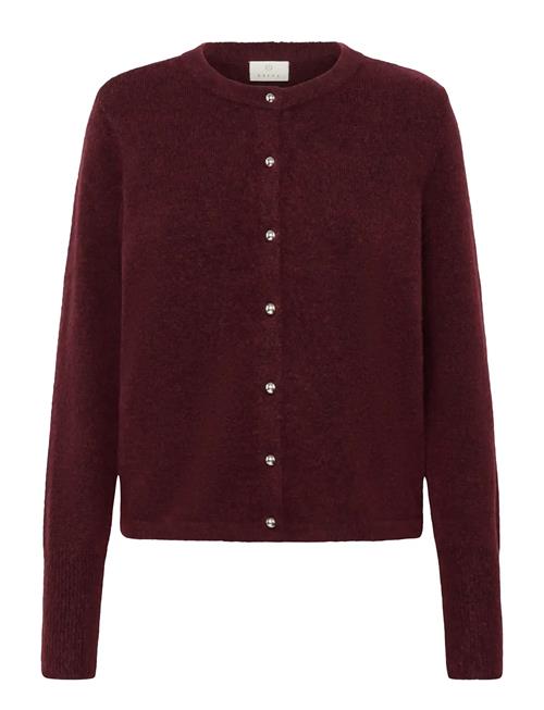 Kaniel Knit Cardigan Kaffe Burgundy