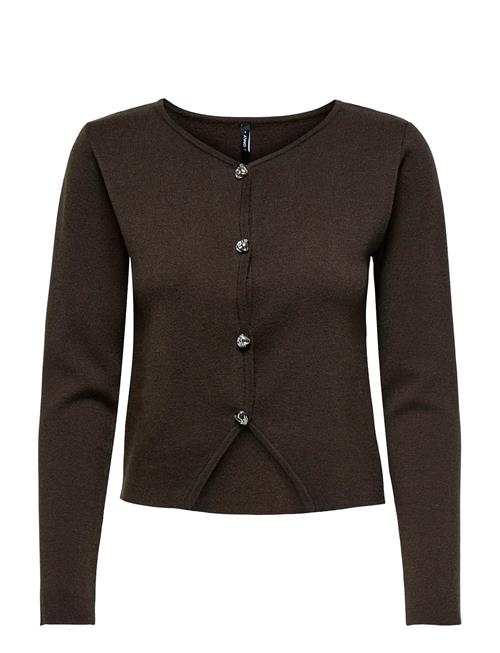 Onlscarlett Ls Button Cardigan Knt ONLY Brown