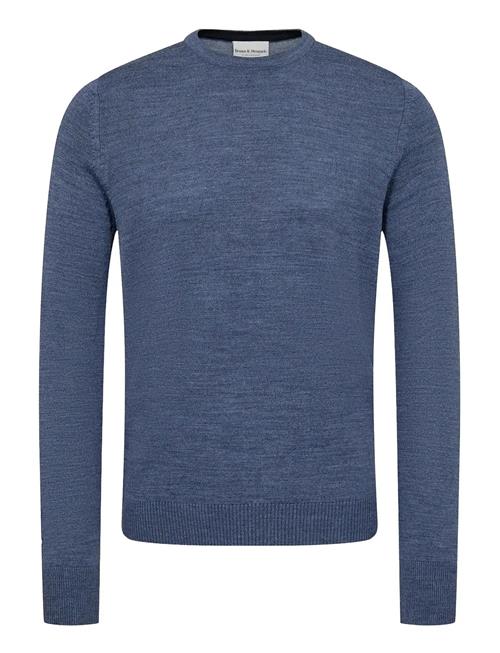 Bs Jupiter Regular Fit Knitwear Bruun & Stengade Blue