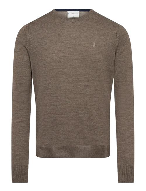Bs Uranus Regular Fit Knitwear Bruun & Stengade Brown