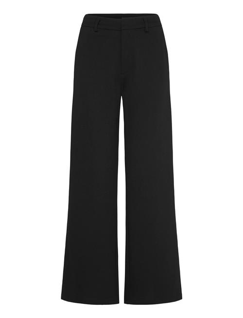 Rwfreya Mw Straight Trousers Rosemunde Black