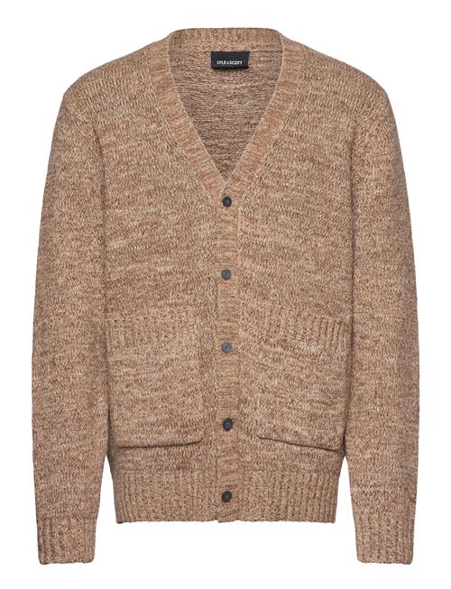 Multi Marl V Neck Cardigan Lyle & Scott Beige