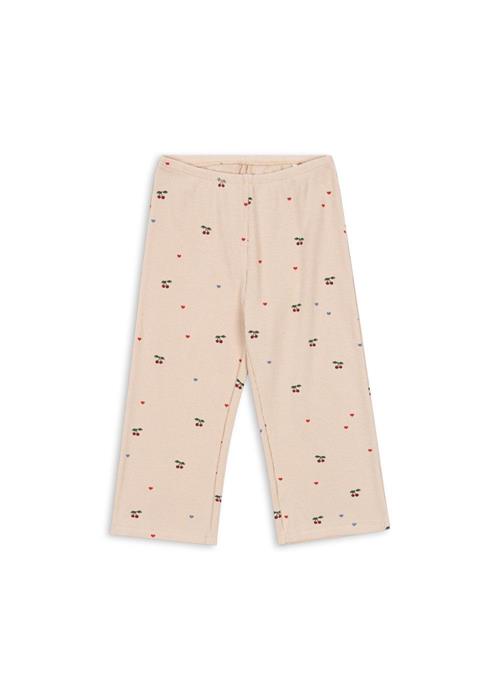 Konges Sløjd GOTS Ella Bukser Cherry Coeur Blush  Cherry Coeur Blush 5-6 Y  Rød  5-6 år  kvinde