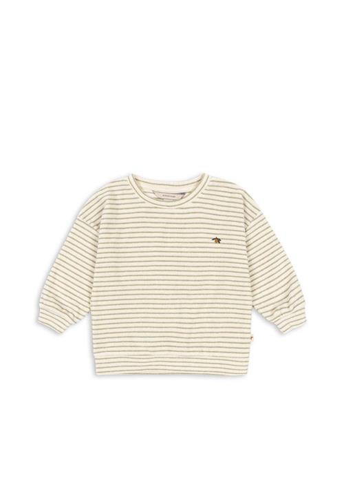 Konges Sløjd Itty Sweatshirt Tea Stripe  Tea Stripe 3 Y  Hvid  3 år  mand
