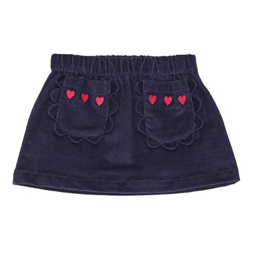 Flöss Billie Nederdel New Navy  New Navy-92 cm  Marineblå  92 cm  kvinde