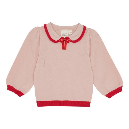 Flöss Lily Sweater Warm Pink  Warm Pink-98 cm  Lyserød  98 cm  kvinde