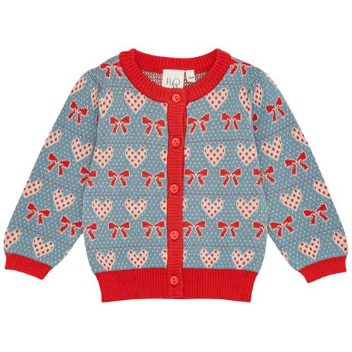 Flöss Cole Cardigan Midnight Blue  Midnight Blue-86 cm  Blå  86 cm  kvinde