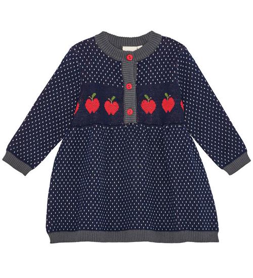 Flöss Kjole - Esther - Strik - Navy Space