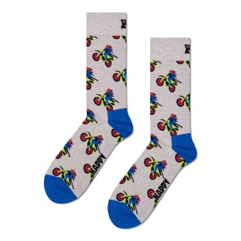 Happy socks Strømper 3P Fast Sports Gift Set Grå bomuld Str 36/40