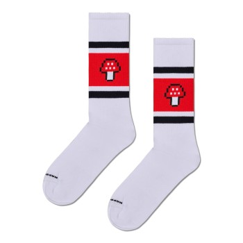 Happy socks Strømper Mushroom Stripe Sneaker Sock Flerfarvet Str 36/40