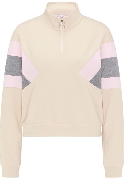 myMo ATHLSR Sportsweatshirt  beige / grå / lyserød
