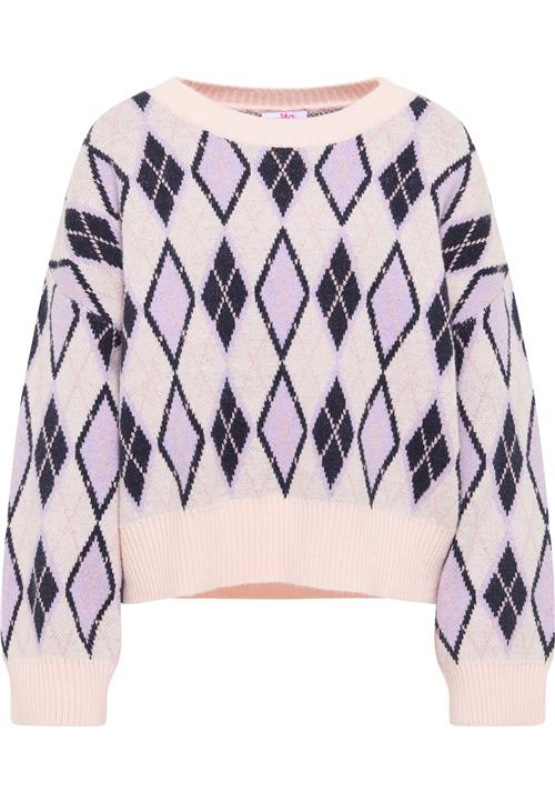 MYMO Pullover  koboltblåt / pastellilla / lyserød